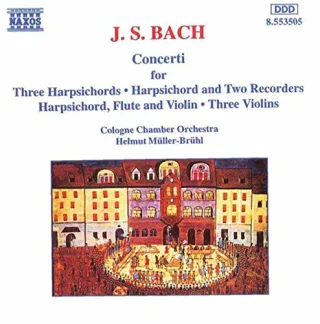 Bach: Cembalo Flöten und Violinkonzert Muel