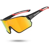 ROCKBROS Fahrradbrille Photochrome Sonnenbrille Damen Herren Fahrradbrille UV400, (zum Radfahren, Motorradfahren, Autofahren, Laufen, Angeln, Golf, Biking Outdoor), Transparente Selbsttönende Brille