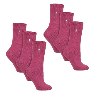 6 Paar Damen Original Dicke Winterthermo-Socken