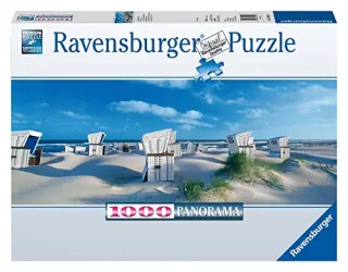 Ravensburger 15054 - Strandkörbe auf Sylt - 1000 Teile Panorama-Puzzle