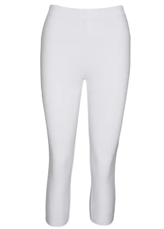 THE FASHION PEOPLE - Basic Leggins 7/8 bright white - Gr. - 3XL