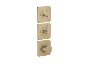Hansgrohe Thermostat Modul 380/120 Unterputz FS Axor Citterio C 3 Verbr. brushed bronze , 49710140 49710140