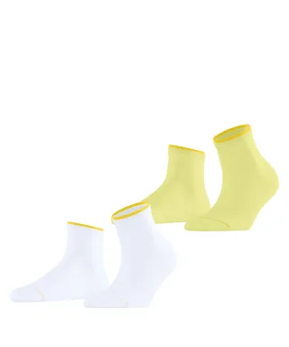 ESPRIT socks & tights - Esprit Double High Cuff 2-Pack Damen sortiment - Gr. - 36.5