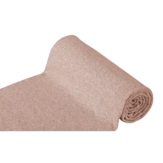 Rippen-Bündchenstoff "Comfort", helltaupe-melange