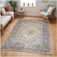 Livabliss Teppich CASABLANCA, rechteckig, Höhe: 12,7 mm, Vintage Orient Teppich im Boho Stil