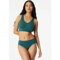 Schiesser Bustier Invisible Soft Lace herausnehmbare Pads, Spitzeneinsatz, V-Ausschnitt