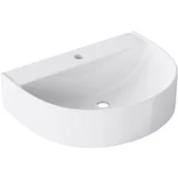 doporro Waschbecken Keramik Aufsatzwaschbecken Nano Waschschale Wandmontage Waschtisch