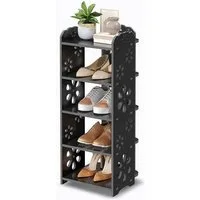 NAIMP Schuhregal Verstellbare Pflaumenblüte Schuhregal für Flur, Eingang, Wohnzimmer