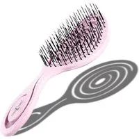 CHIARA AMBRA Haarbürste Chiara Ambra Haarbürste ohne Ziepen, Detangler für Locken, Blau