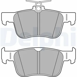 Delphi Bremsbel?ge hinten Honda Civic 10 11
