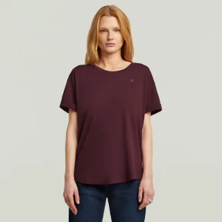 G-Star - Rolled up sl BF r t wmn maroon - Gr. - XS