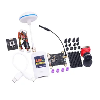B-CUBE FPV Combo 5.8GHz FPV Transmitter 800mW VTX OTG Receiver 2000TVL 165° FOV 2.1mm Lens 1080P FPV Camera for RC Racin