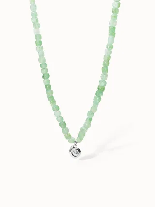 PURELEI Sundial Shell Jade Kette