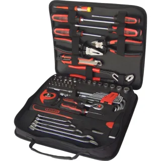 KS Tools 1/4 Zoll Universal-Werkzeugtasche, 62-tlg - 917.0062