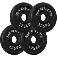 MOVIT Hantelscheibe, 5 kg, (4-tlg)