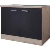 Flex-Well Spülenschrank Antigua (B x H x T) 100 x 86 x 60 cm, inkl. Einbauspüle