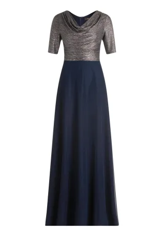 Vera Mont - Abendkleid Patch Dark Blue/Dark Blue - Gr. - 50