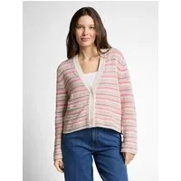 TOM TAILOR Cardigan mit Streifen Muster
