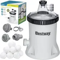 BESTWAY Pool-Filterpumpe Bestway 58870 Pool-Sandfilterpumpe 5678 l/h