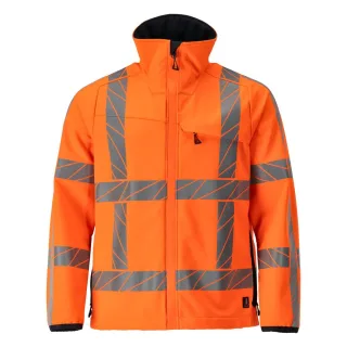 MASCOT Herren Softshell Jacke ACCELERATE SAFE Hi-vis Orange Hi-vis Orange 5XL - 24002-143-14-5XL