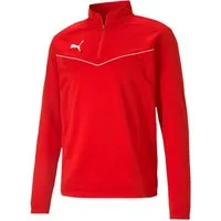 PUMA Sweatshirt PUMA teamRISE HalfZip Sweatshirt Langarm-Shirts Polyester