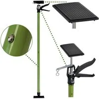 TRUTZHOLM Montageklemme Profi Einhandstütze Montagestütze Deckenstütze Teleskopstütze, B: 13 cm, L: 290 cm, (Stück, 1-tlg., bis 290cm), materialschonend