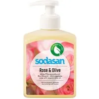 Sodasan Flüssigseife Liquid - Rose & Olive Seife 300ml