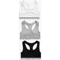 Next Set: Bralette-BH Baumwoll-Kurztops, 3er-Pack (3-tlg)