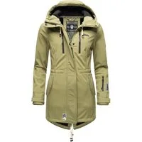 Marikoo Funktionsmantel Zimtzicke Softshell Parka mit Kapuze