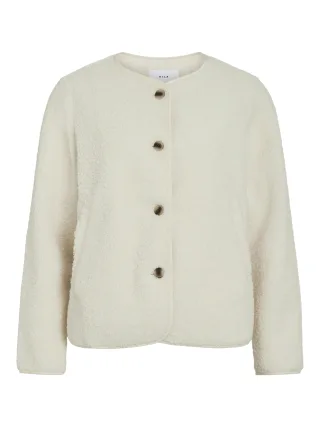 VILA - VIADA TEDDY JACKET - NOOS Birch - Gr. - 38