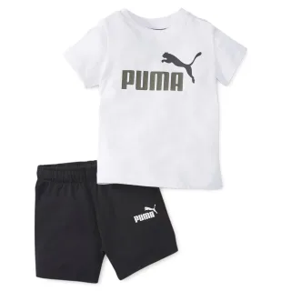 Puma Minicats Tee &amp; Shorts Set schwarz/weiss 845839 02