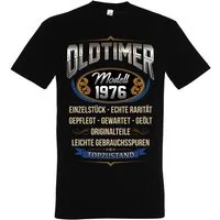 Youth Designz Print-Shirt Herren T-Shirt 1976 Oldtimer Fun Print Shirt Geburtstag Geschenk mit Vintage Retro Aufdruck für Männer