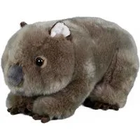 Teddys Rothenburg Kuscheltier Wombat braun 28 cm Plüschwombat