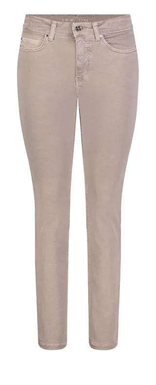 MAC - MAC JEANS - DREAM SKINNY, Dream denim braun - Gr. - 42/30