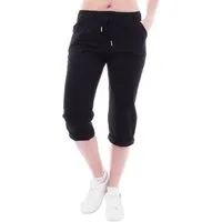 YESET Caprihose YESET Damen Chino Sommer Capri 3/4 Hose Damenhose Schwarz XXXL Schlupfhose