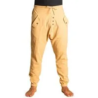 PANASIAM Haremshose Yogipants classic bequeme Freizeithose wie Aladinhose Unisex für Damen und Herren Haremshose Tunnelzug vorne Gummiband hinten