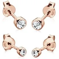 Elli Ohrring-Set 925 Sterling Silber, mit Kristallen von Swarovski®