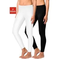 Vivance Active by Lascana Leggings (2er-Pack) mit Gummibund, Loungewear