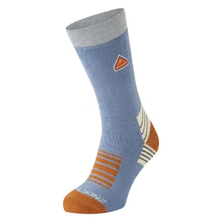 Einlagige Bambus Mittellange Schlichte Wander Socken für Männer und Frauen