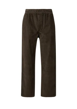 Q/S designed by - Loose-Fit Cordhose braun - Gr. - S