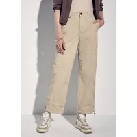 STREET ONE Cargohose mit Tunnelzug am Beinabschluss