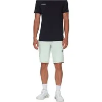 Mammut Trekkinghose Wanderhose Hiking V Short (UV-Schutz, 4-Wege-Stretch) kurz hellgrün