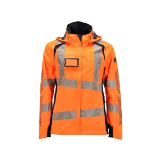 MASCOT Damen Hard Shell Jacke ACCELERATE SAFE Hi-vis Orange / Schwarzblau L - 19011-449-14010-L