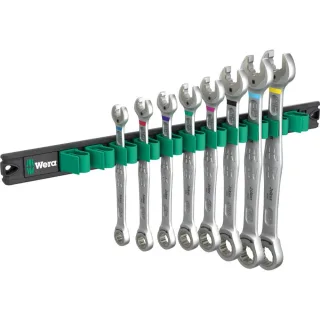 Wera 9632 Magnetleiste 6000 Joker Imperial 1 Maul-Ringratschenschlüssel-Satz - 05020016001