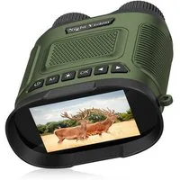 KINSI Nachtsichtgeräte, Ferngläser, hochauflösende Infrarotfotos und -videos Fernglas (Reichweite bei Tag: 96-1000 Meter, Reichweite bei Nacht: 200-300 Meter)