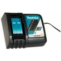 Makita DC18RC Werkzeug-Akku-Ladetechnik (Schnellladegerät für Akkus der LXT-Serie mit 14,4 V und 18 V)