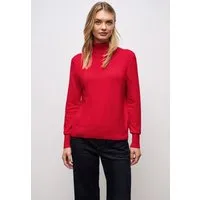 STREET ONE Rollkragenpullover mit Viskose