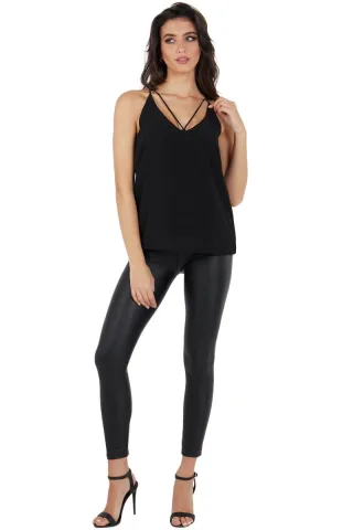 Schlichtes Riemchen-Cami-Top