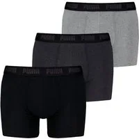PUMA Boxershorts PUMA MEN EVERYDAY BOXERS 3P (3er Pack) mit Komfortbund