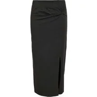 Noisy may Sommerrock Elastischer Bund, seitlicher Schlitz, knöchellang NMCAMILLA HW KNOT SKIRT JRS NOOS
